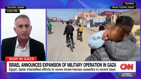 <p>Former IDF Intelligence Chief Tamir Hayman talks to CNN's Christina Macfarlane about the IDF's new moves, and whether they will hurt or further ceasefire negotiations.</p>
