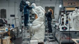 The Royal Cast Collection (KAS) includes a selection of copies after 27 of Michelangelo’s sculptures, Matthias has asked if we can record an addiotnal 17 Michelangelo sculptures to add to this collection for an exhibtion.